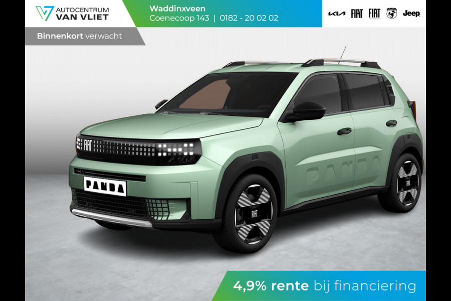 Fiat Grande Panda La Prima 44 kWh | Clima | Cruise | Camera | Apple Carplay | 17" | Navi | Winter Pack