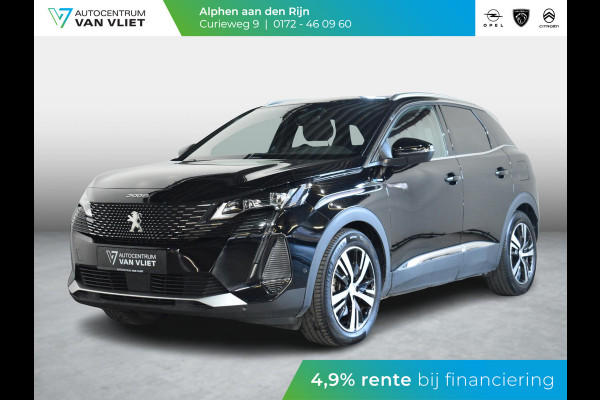 Peugeot 3008 1.6 PHEV 225 GT SCHUIFKANTELDAK | LEREN BEKLEDING | NAVIGATIE | CARPLAY | ACHTERUITRIJCAMERA MET SENSOREN | STOELVERWARMING | 41.506km