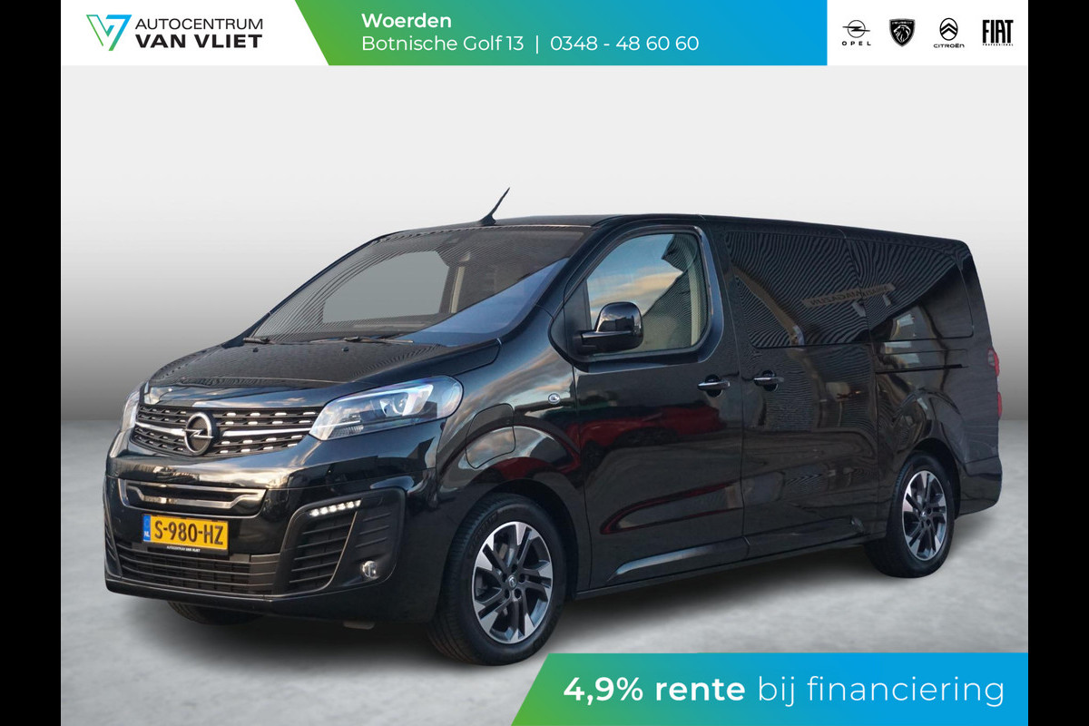 Opel Zafira-e Life 75 kWh 6-persoons VIP uitvoering, voorzien van alle opties Opel Zafira-e Life 75 kWh 6-persoons VIP uitvoering, voorzien van alle opties