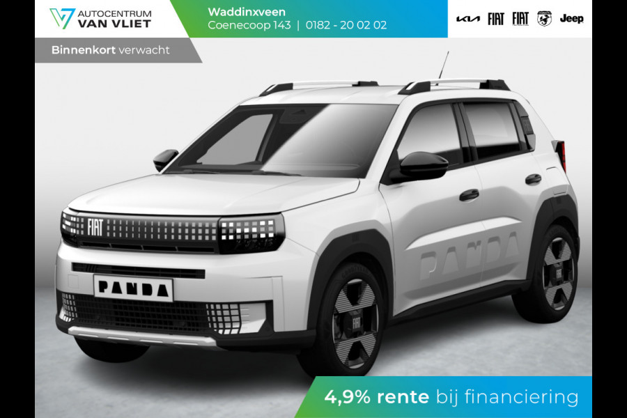 Fiat Grande Panda 1.2 Hybrid La Prima | Automaat | Camera | Clima | Apple Carplay | Cruise | Navi | 17" | Winter Pack