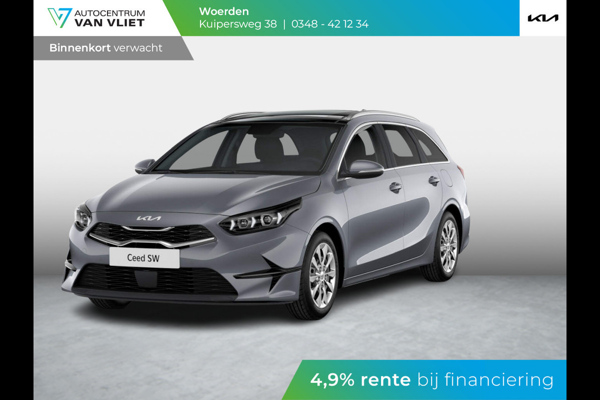 Kia Ceed Sportswagon 1.0 T-GDi Design Edition | Levering Mei | Camera | Apple Carplay | Adapt. Cruise | Stoel&Stuur Verwarming | Navi | Keyless Kia Ceed Sportswagon 1.0 T-GDi Design Edition | Levering Mei | Camera | Apple Carplay | Adapt. Cruise | Stoel&Stuur Verwarming | Navi | Keyless