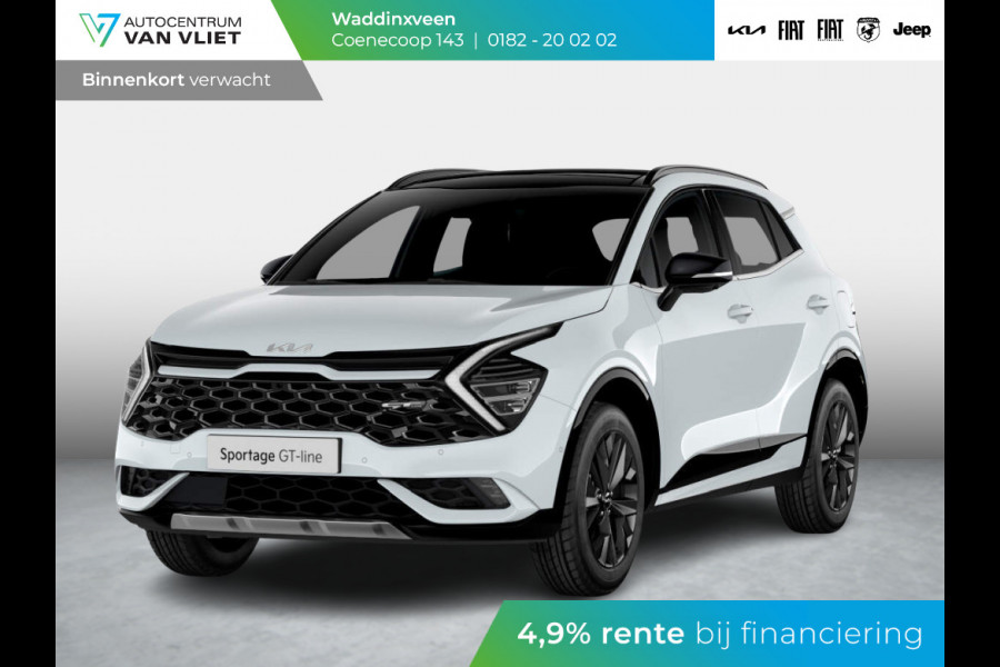 Kia Sportage 1.6 T-GDi Hybrid GT-Line Limited Edition l GT-line exterieur l Navigatie l Keyless go l 18 inch GT velgen l levering Juli l Prijs bij particuliere verkoop incl. inruilpremie