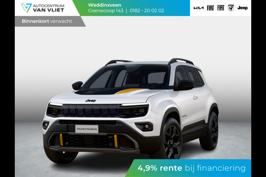 Jeep Avenger 1.2T 4xe The North Face | Clima | Apple Carplay | Adapt. Cruise | Elektr. A-Klep | Keyless | Navi | Stoel&Stuurverwarming