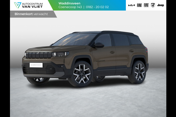 Jeep Compass First Edition 74 kWh | Adapt. Cruise | Camera | Carplay | 20" | Elektr. A-Klep | Navi | Winter Pack