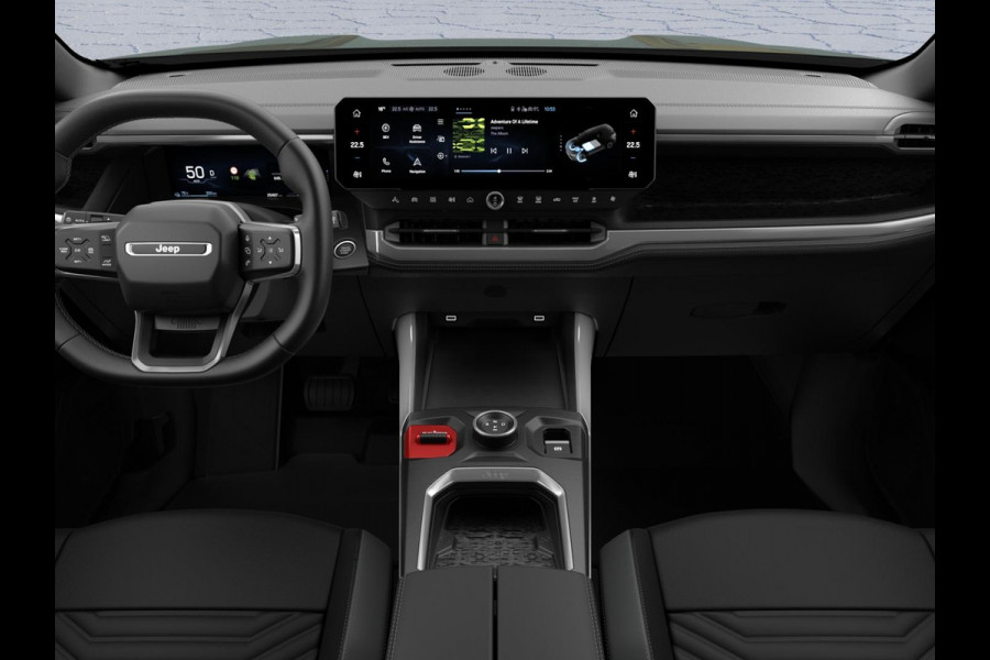 Jeep Compass First Edition 74 kWh | Adapt. Cruise | Camera | Carplay | 20" | Elektr. A-Klep | Navi | Winter Pack