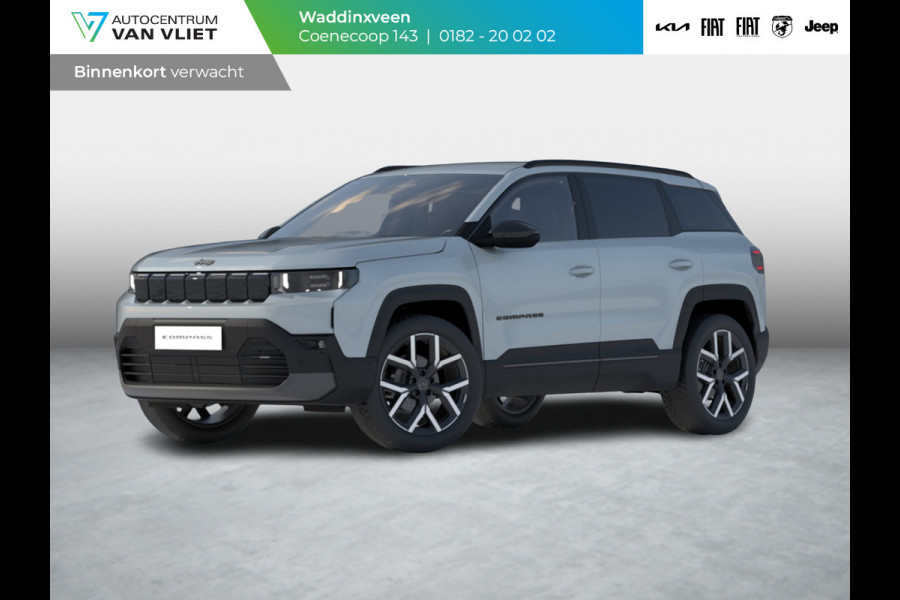 Jeep Compass First Edition 74 kWh | Adapt. Cruise | Camera | Carplay | 20" | Elektr. A-Klep | Navi | Winter Pack