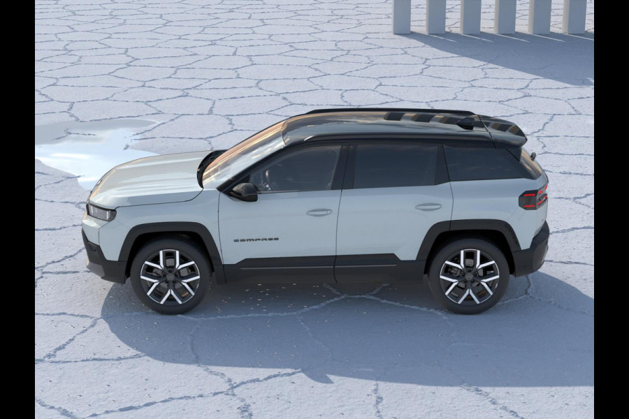 Jeep Compass First Edition 74 kWh | Adapt. Cruise | Camera | Carplay | 20" | Elektr. A-Klep | Navi | Winter Pack