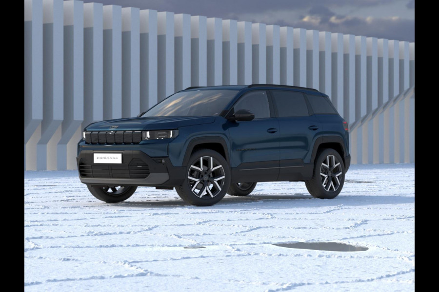 Jeep Compass First Edition 74 kWh | Adapt. Cruise | Camera | Carplay | 20" | Elektr. A-Klep | Navi | Winter Pack