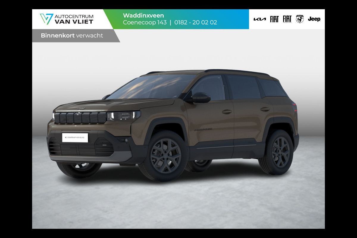 Jeep Compass 1.2 e-Hybrid First Edition | Adapt. Cruise | Camera | Carplay | 18" | Elektr. A-Klep | Navi | Winter Pack Jeep Compass 1.2 e-Hybrid First Edition | Adapt. Cruise | Camera | Carplay | 18" | Elektr. A-Klep | Navi | Winter Pack