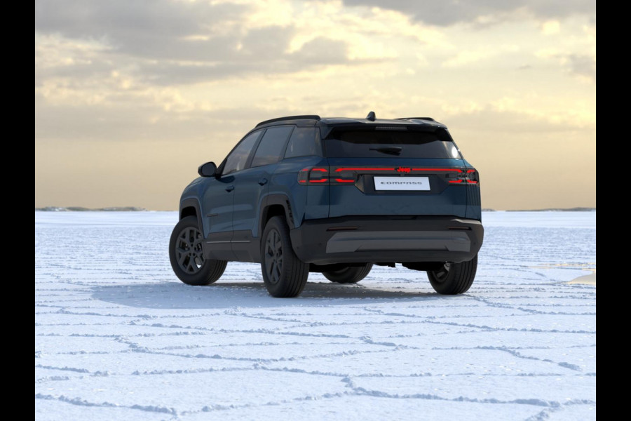 Jeep Compass 1.2 e-Hybrid First Edition | Adapt. Cruise | Camera | Carplay | 18" | Elektr. A-Klep | Navi | Winter Pack
