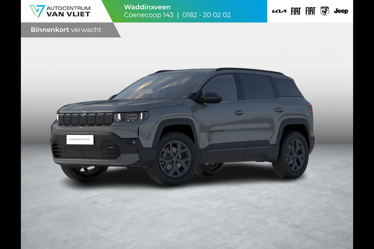 Jeep Compass 1.2 e-Hybrid First Edition | Adapt. Cruise | Camera | Carplay | 18" | Elektr. A-Klep | Navi | Winter Pack Jeep Compass 1.2 e-Hybrid First Edition | Adapt. Cruise | Camera | Carplay | 18" | Elektr. A-Klep | Navi | Winter Pack