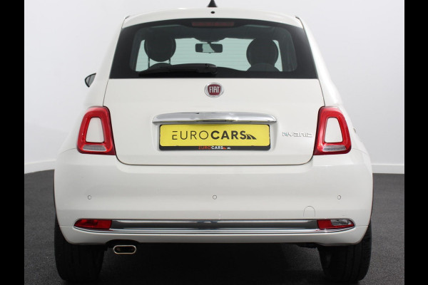 Fiat 500 1.0 Hybrid Dolcevita Finale Panorama dak Airco Cruise Control Navigatie Apple Carplay/Android Auto Dab Digitale Cockpit Parkeer Sensoren  Lichtmetalen Velgen 16" Led