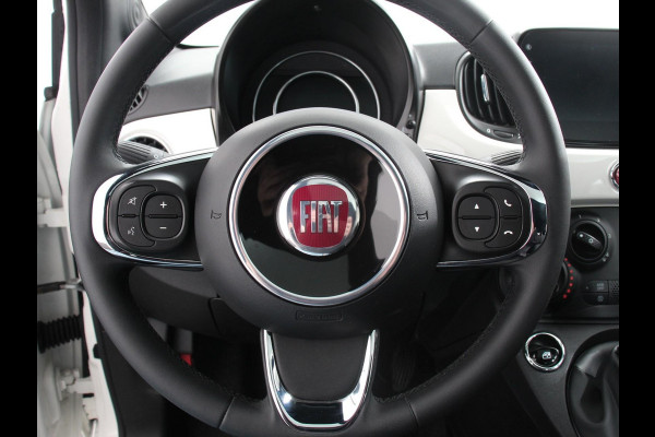 Fiat 500 1.0 Hybrid Dolcevita Finale Panorama dak Airco Cruise Control Navigatie Apple Carplay/Android Auto Dab Digitale Cockpit Parkeer Sensoren  Lichtmetalen Velgen 16" Led