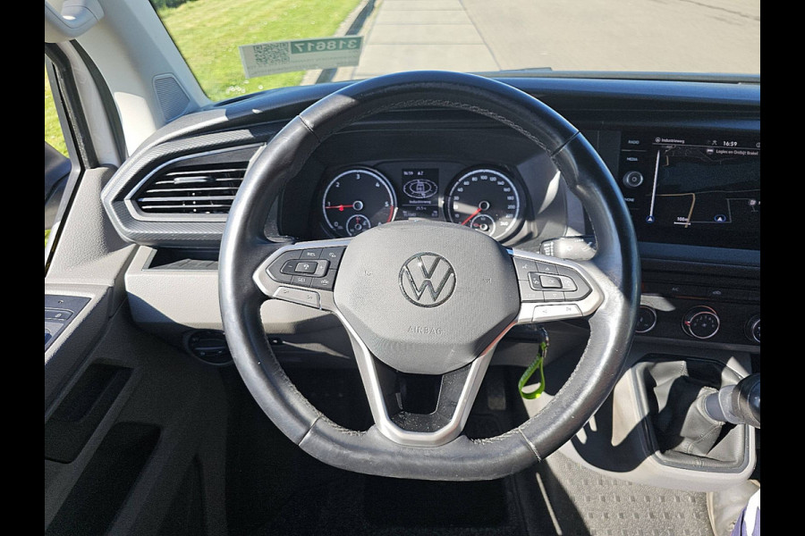 Volkswagen Transporter 2.0 T6.1 L2H1 Navi Euro6 Airco 110Pk Pdc NAP 1e Eigenaar!