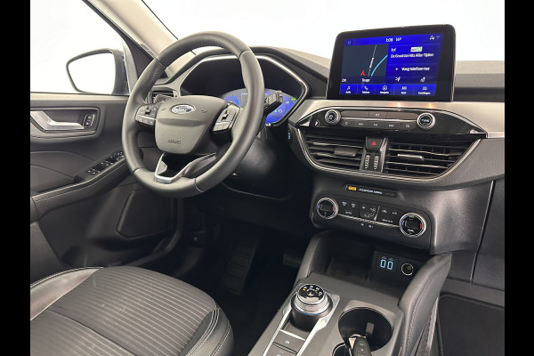 Ford Kuga 2.5 PHEV Titanium X (INCL-BTW) *LEATHER-MICROFIBRE | FULL-LED | DIGI-COCKPIT | ADAPTIVE-CRUISE | BLINDSPOT | PARK-PILOT | CAMERA | NAVI-FULLMAP | HEATED-COMFORT-SEATS | CARPLAY | DAB | LANE-ASSIST | 17"ALU*