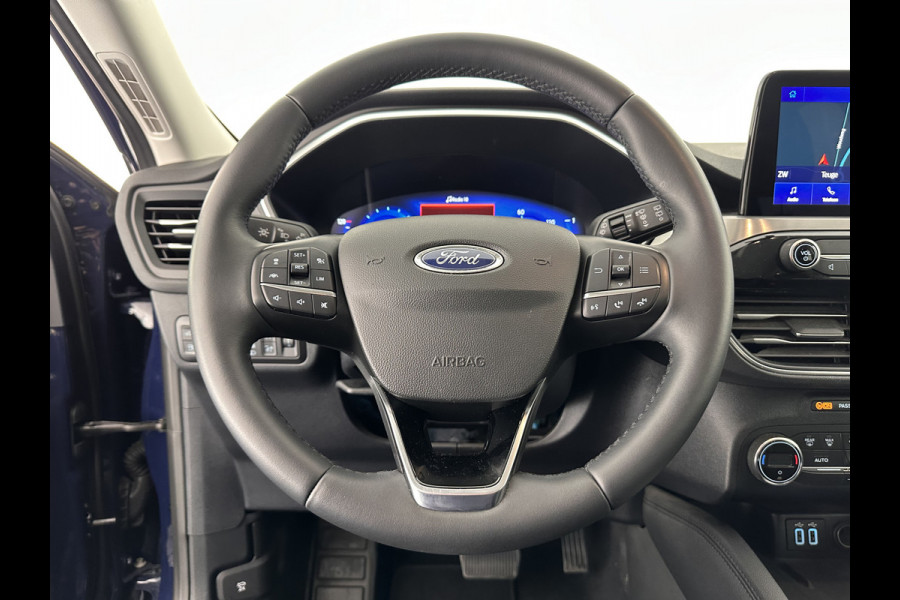 Ford Kuga 2.5 PHEV Titanium X (INCL-BTW) *LEATHER-MICROFIBRE | FULL-LED | DIGI-COCKPIT | ADAPTIVE-CRUISE | BLINDSPOT | PARK-PILOT | CAMERA | NAVI-FULLMAP | HEATED-COMFORT-SEATS | CARPLAY | DAB | LANE-ASSIST | 17"ALU*
