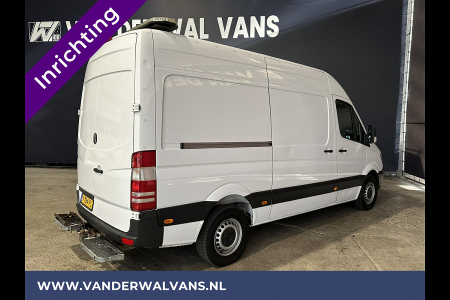 Mercedes-Benz Sprinter 316 CDI 164pk L2H2 inrichting Euro6 Airco | 2800kg Trekhaak | Cruisecontrol Parkeersensoren