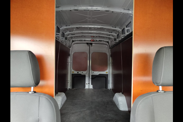 Ford Transit 350 D130pk L4H3 Navi Camera Pdc Apple Carplay Android WiFi-vb Airco Cruise Control Voorruit-Verwarmd 2.0TDCI Regensensor DAB Schuifdeur Betonplex Vloer Wandbetimmering Roll Stability Control Led Spoorwisselassist Euro 6 Zeer Compleet!