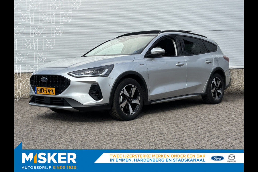 Ford FOCUS Wagon 1.0 EBH Active X 155PK AUTOMAAT! PANODAK! B&O! DRIVERPACK!