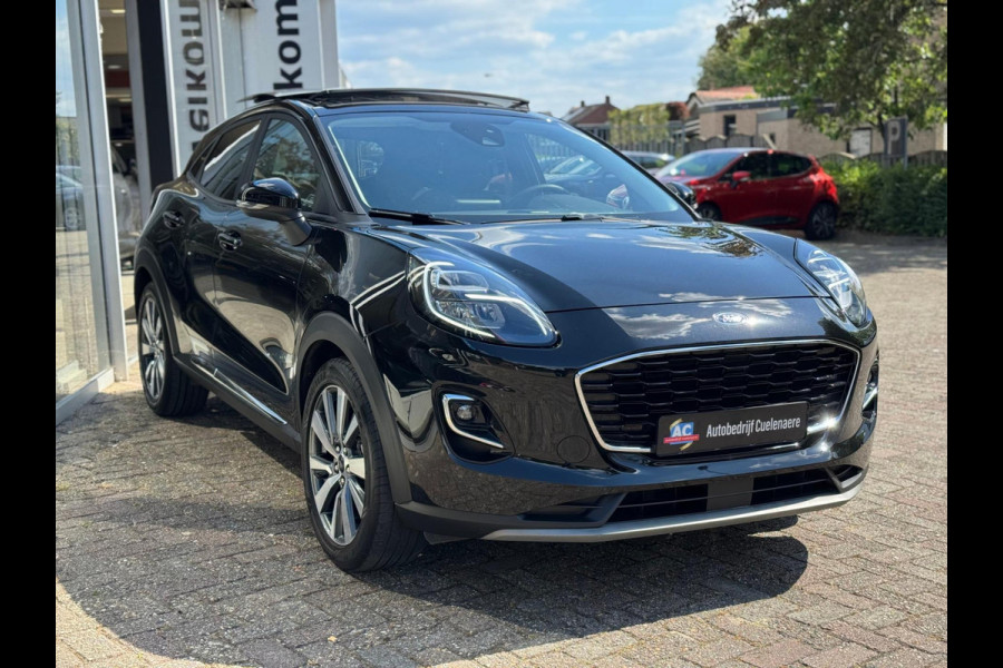 Ford Puma 1.0 EcoBoost 125 Automaat Titanium X Pano / Trekhaak afn. / Stoel, stuur & voorruit verw. / Stoelmassage