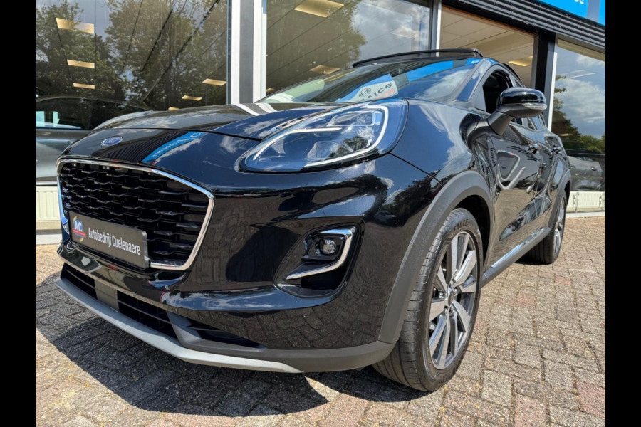 Ford Puma 1.0 EcoBoost 125 Automaat Titanium X Pano / Trekhaak afn. / Stoel, stuur & voorruit verw. / Stoelmassage