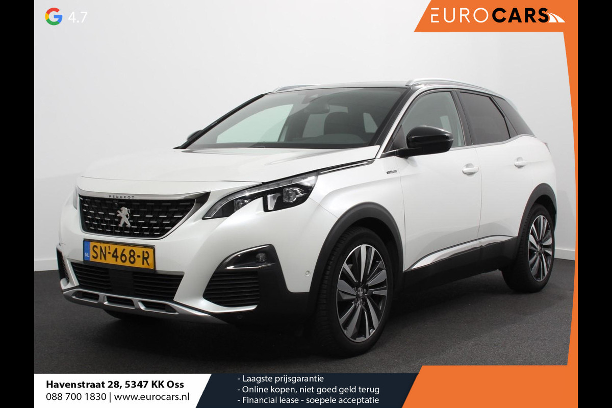 Peugeot 3008 1.6 e-THP GT Line Panorama dak Navigatie Lederen bekleding Cruise control Memory seats Camera Parkeer sensoren Peugeot 3008 1.6 e-THP GT Line Panorama dak Navigatie Lederen bekleding Cruise control Memory seats Camera Parkeer sensoren