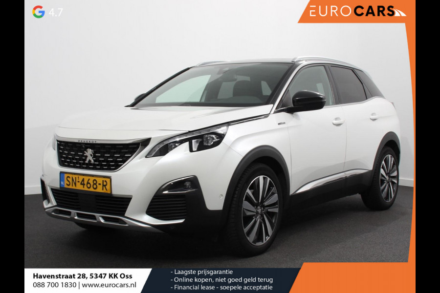 Peugeot 3008 1.6 e-THP GT Line Panorama dak Navigatie Lederen bekleding Cruise control Memory seats Camera Parkeer sensoren