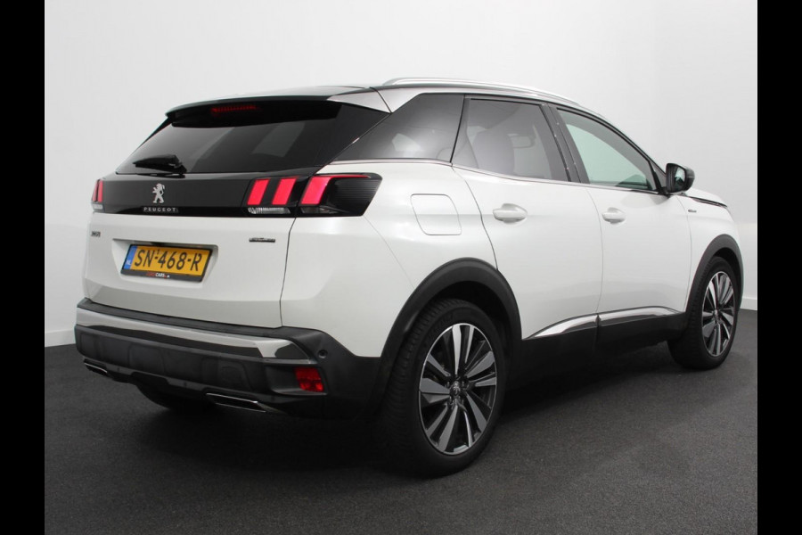 Peugeot 3008 1.6 e-THP GT Line Panorama dak Navigatie Lederen bekleding Cruise control Memory seats Camera Parkeer sensoren