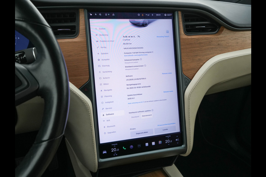 Tesla Model X Long Range [ 7-Pers ] Aut.*PANO-WINDOW | AUTO-PILOT | FULL-NAPPA-LEATHER | ADAPT.CRUISE | NAVI-FULLMAP | CCS-FASTLOADER | FULL-LED | AIR-SUSPENSION | DIGI-COCKPIT | KEYLESS | CAMERA | DAB+ | HEATED-SPORT-SEATS | 2