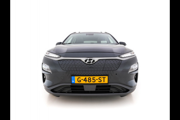 Hyundai Kona EV Premium 64 kWh (INCL-BTW) *PANO | FULL-LEATHER | HEAD-UP | FULL-LED | NAVI-FULLMAP | DAB | ADAPTIVE-CRUISE | KRELL-AUDIO | KEYLESS | CAMERA | BLIND-SPOT | LANE-ASSIST | DIGI-COCKPIT | COMFORT-SEATS | TOWBAR