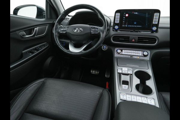 Hyundai Kona EV Premium 64 kWh (INCL-BTW) *PANO | FULL-LEATHER | HEAD-UP | FULL-LED | NAVI-FULLMAP | DAB | ADAPTIVE-CRUISE | KRELL-AUDIO | KEYLESS | CAMERA | BLIND-SPOT | LANE-ASSIST | DIGI-COCKPIT | COMFORT-SEATS | TOWBAR