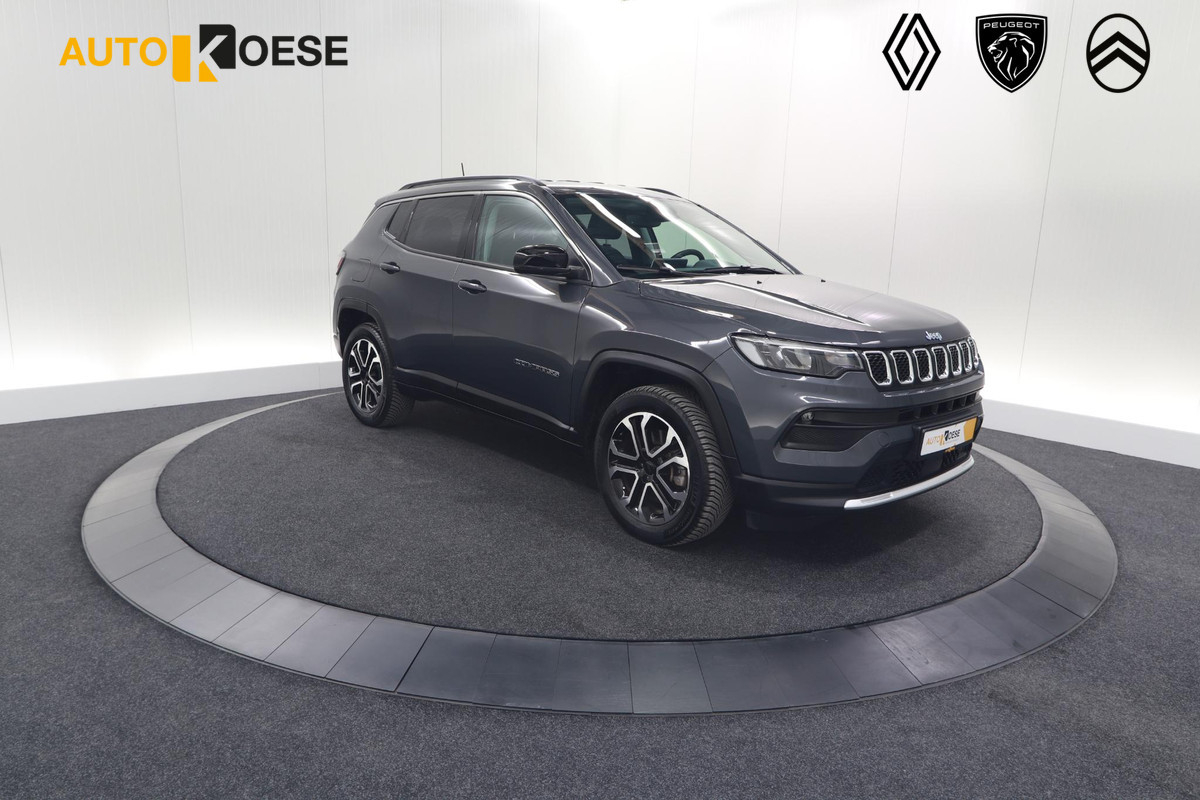 Jeep Compass 4xe 190 Plug-in Hybrid Electric Limited | Camera | Apple Carplay | Adaptieve Cruise Control Jeep Compass 4xe 190 Plug-in Hybrid Electric Limited | Camera | Apple Carplay | Adaptieve Cruise Control