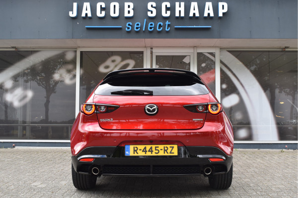 Mazda 3 2.0 e-SkyActiv-G M Hybrid 150 Sportive / Adaptive Cruise C. / Camera / Parkeerhulp / Apple Carplay / BOSE / Head up / Multimedia