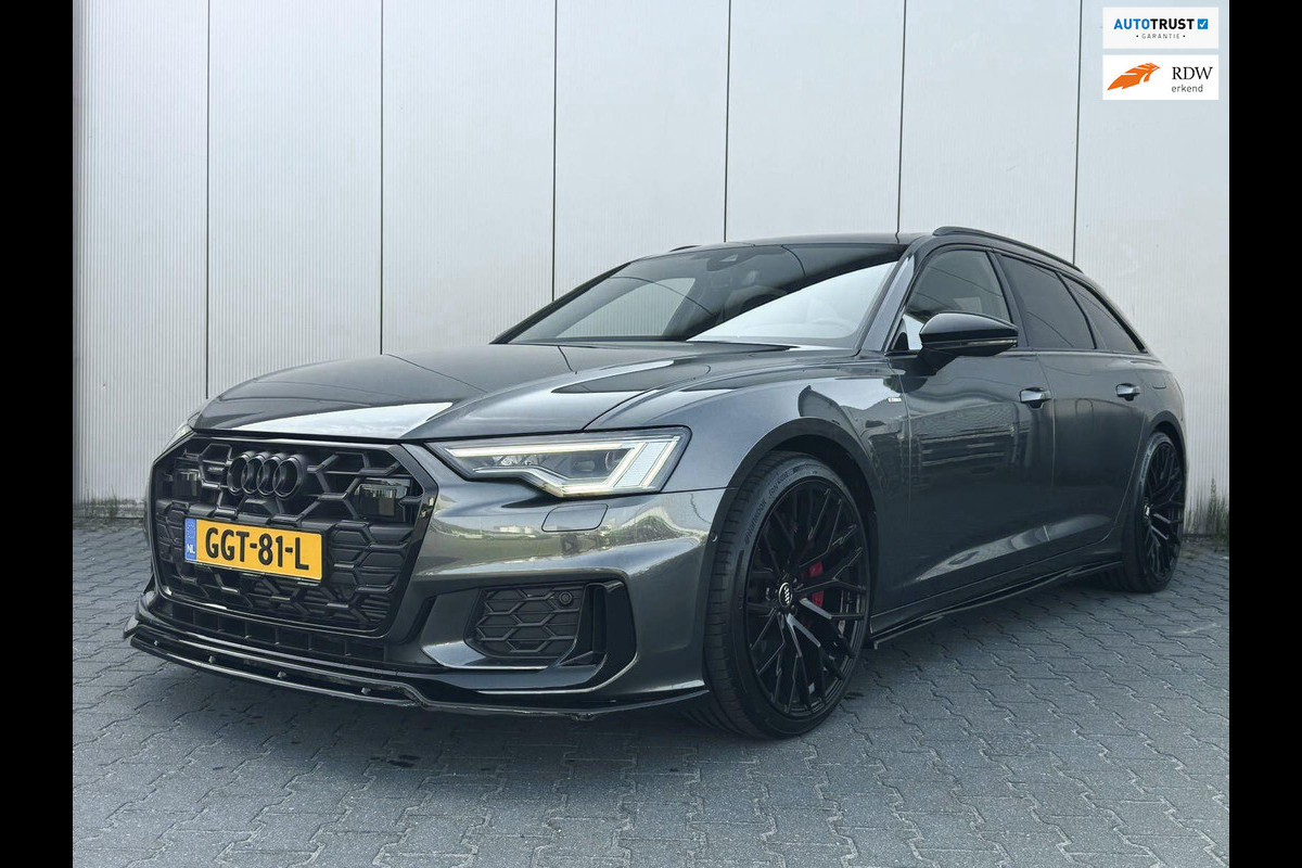 Audi A6 Avant 55 TFSI-e Quattro S Line Competition / Pano / B&O / 21'' LM / Aeropakket Audi A6 Avant 55 TFSI-e Quattro S Line Competition / Pano / B&O / 21'' LM / Aeropakket