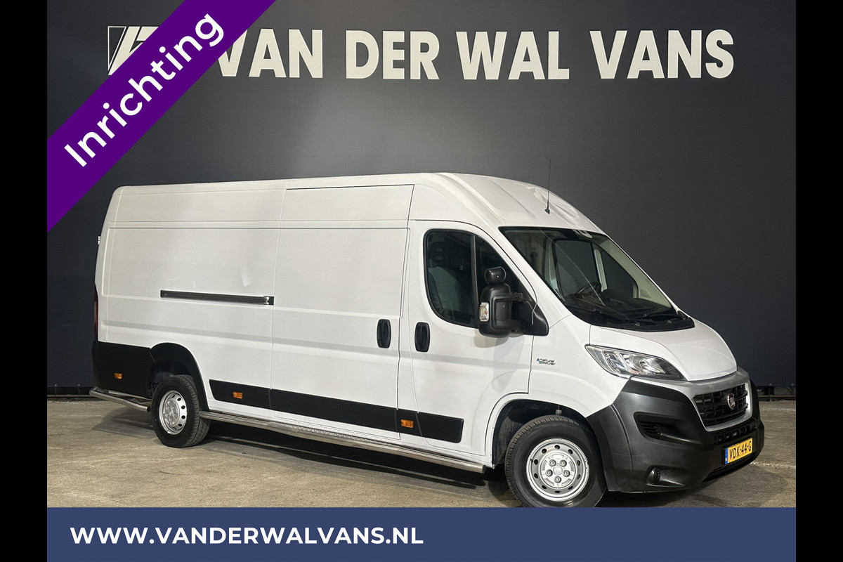 Fiat Ducato 3.0 NP 136 pk L4H2 Post NL inrichting Euro6 Airco | Camera | Sidebars | 270 graden achterdeuren Schappen, Doorloopdeur Fiat Ducato 3.0 NP 136 pk L4H2 Post NL inrichting Euro6 Airco | Camera | Sidebars | 270 graden achterdeuren Schappen, Doorloopdeur