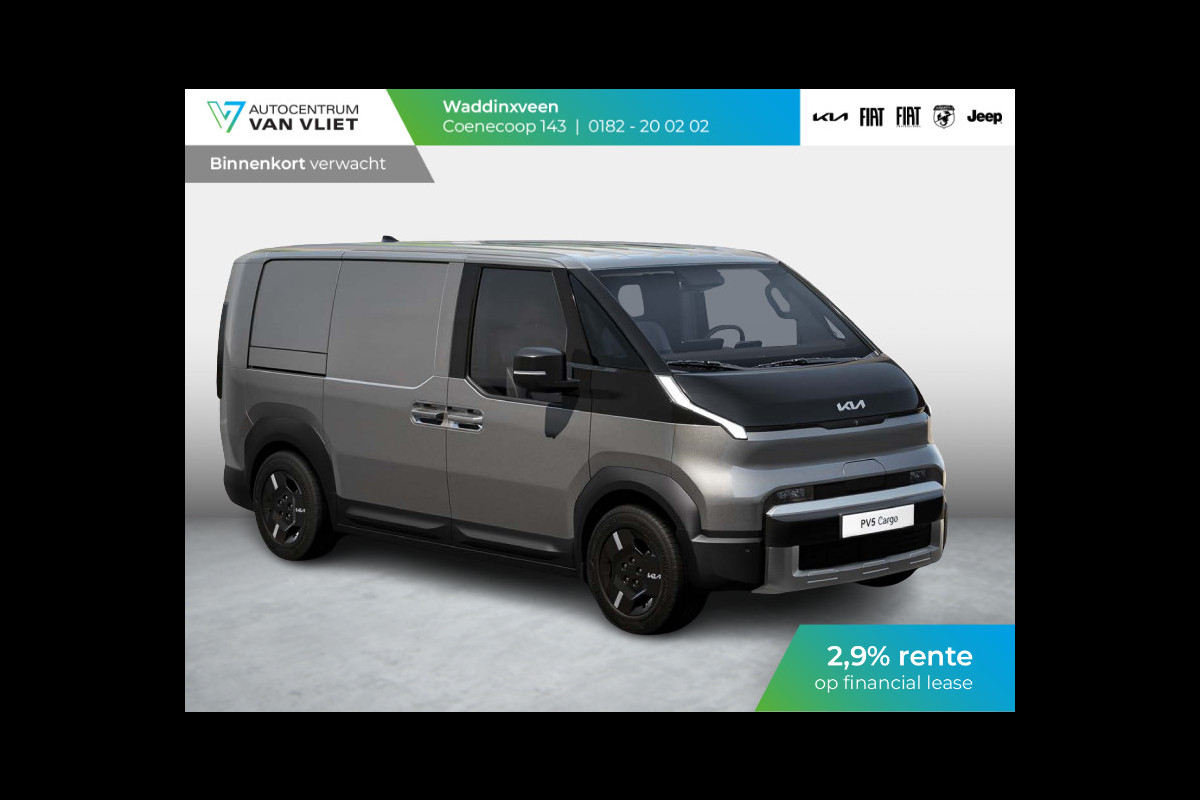 Kia PV5 L2H1 Plus 52 kWh | Navi | PDC | Camera | Clima | Adapt. Cruise | Stoelverwarming & ventilatie | V2L Kia PV5 L2H1 Plus 52 kWh | Navi | PDC | Camera | Clima | Adapt. Cruise | Stoelverwarming & ventilatie | V2L