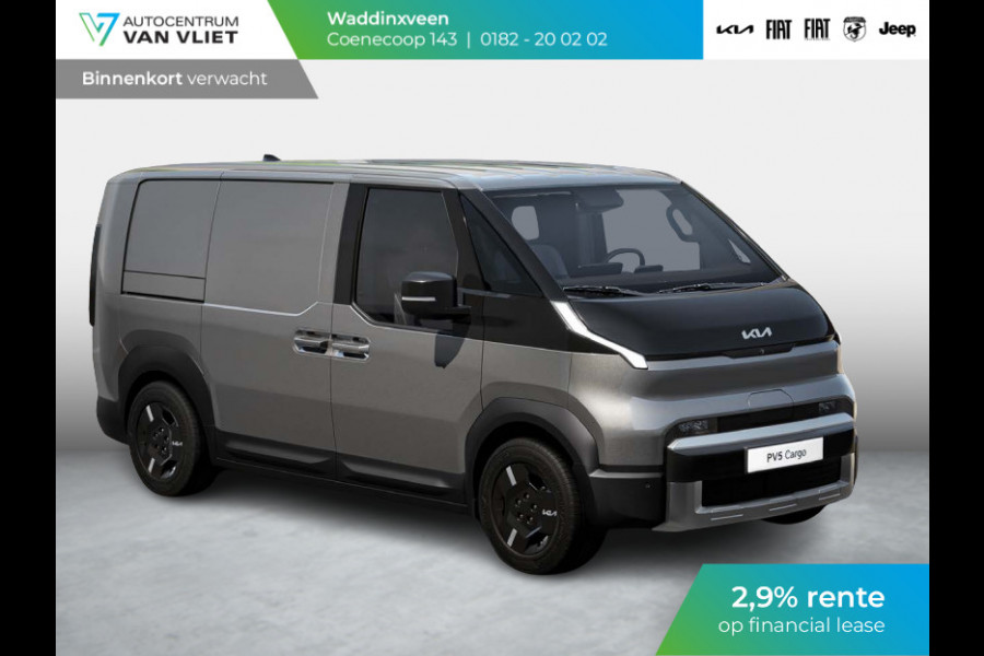 Kia PV5 L2H1 Plus 52 kWh | Navi | PDC | Camera | Clima | Adapt. Cruise | Stoelverwarming & ventilatie | V2L