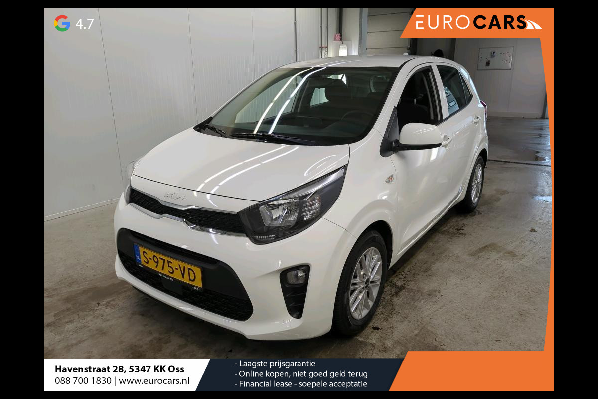 Kia Picanto 1.0 DPi DynamicLine Navigatie Apple Carplay/Android Auto Camera Cruise Control Lichtmetalen velgen Airco Kia Picanto 1.0 DPi DynamicLine Navigatie Apple Carplay/Android Auto Camera Cruise Control Lichtmetalen velgen Airco