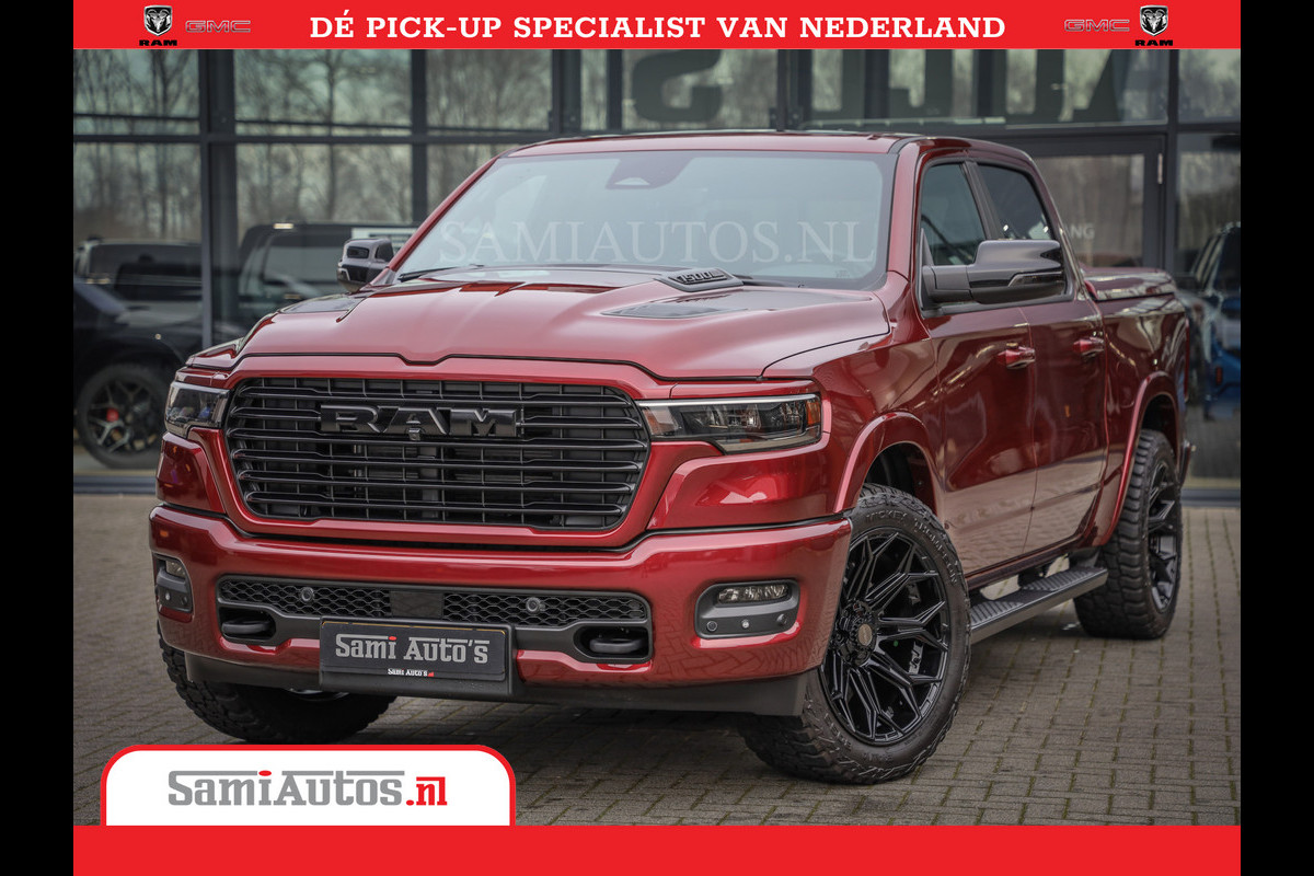 Dodge Ram Laramie Sport | 420HP 636NM | Stoere Sport en indrukwekkende kleur | Comfortabele Dubbele Cabine met Royale 5 Zitplaatsen | Nu Leverbaar uit Voorraad | Voorraad Nr 2218 - 3854 Dodge Ram Laramie Sport | 420HP 636NM | Stoere Sport en indrukwekkende kleur | Comfortabele Dubbele Cabine met Royale 5 Zitplaatsen | Nu Leverbaar uit Voorraad | Voorraad Nr 2218 - 3854