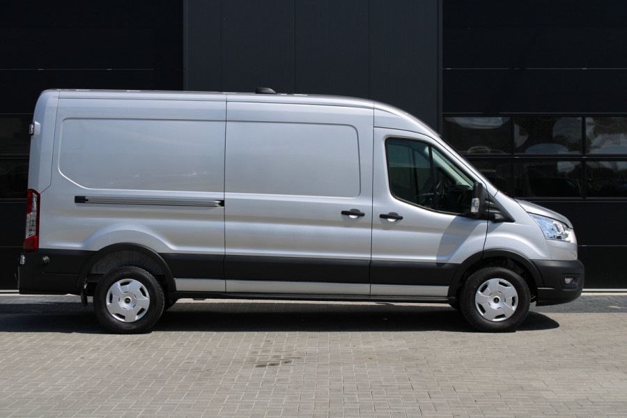 Ford Transit 350 2.0 TDCI L3H2 Trend 130pk - Facelift - 2x Schuifdeur - Adaptive Cruise - Navigatie - Blind Spot - 360 Camera - Stoel - Stuur