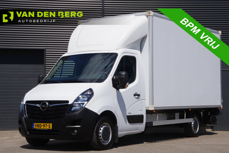 Opel Movano BAKWAGEN 2.3 Turbo L3 150PK, 3-ZITS, DHOLLANDIA LAADKLEP, ZIJDEUR, CAMERA, CRUISE, CLIMA, NAP, NL AUTO, MEUBELBAK