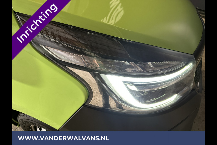 Renault Trafic 1.6 dCi L1H1 inrichting Euro6 Airco | Imperiaal | Trekhaak | Navigatie | Cruisecontrol | LED Parkeersensoren, Bijrijdersbank