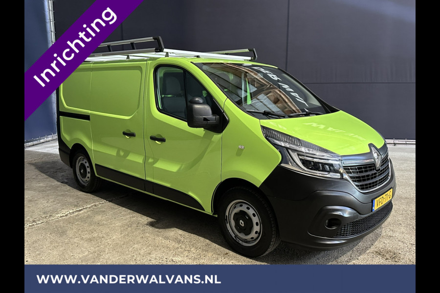Renault Trafic 1.6 dCi L1H1 inrichting Euro6 Airco | Imperiaal | Trekhaak | Navigatie | Cruisecontrol | LED Parkeersensoren, Bijrijdersbank