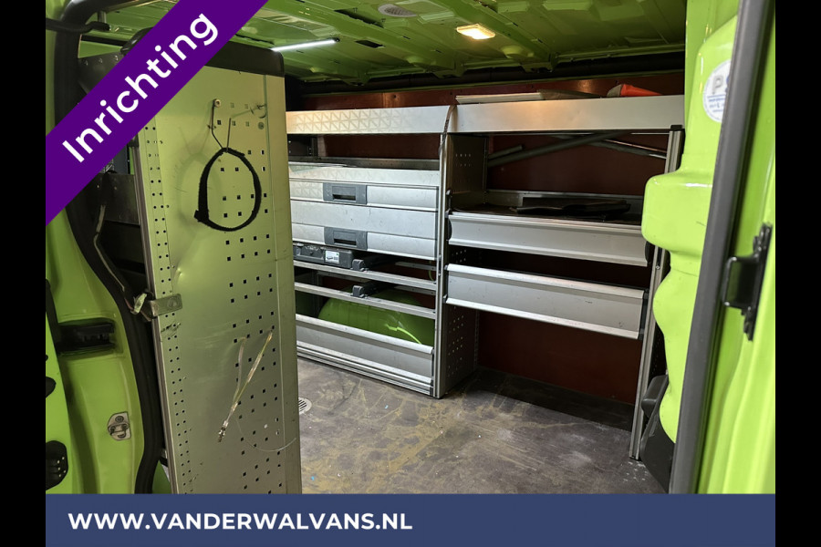 Renault Trafic 1.6 dCi L1H1 inrichting Euro6 Airco | Imperiaal | Trekhaak | Navigatie | Cruisecontrol | LED Parkeersensoren, Bijrijdersbank