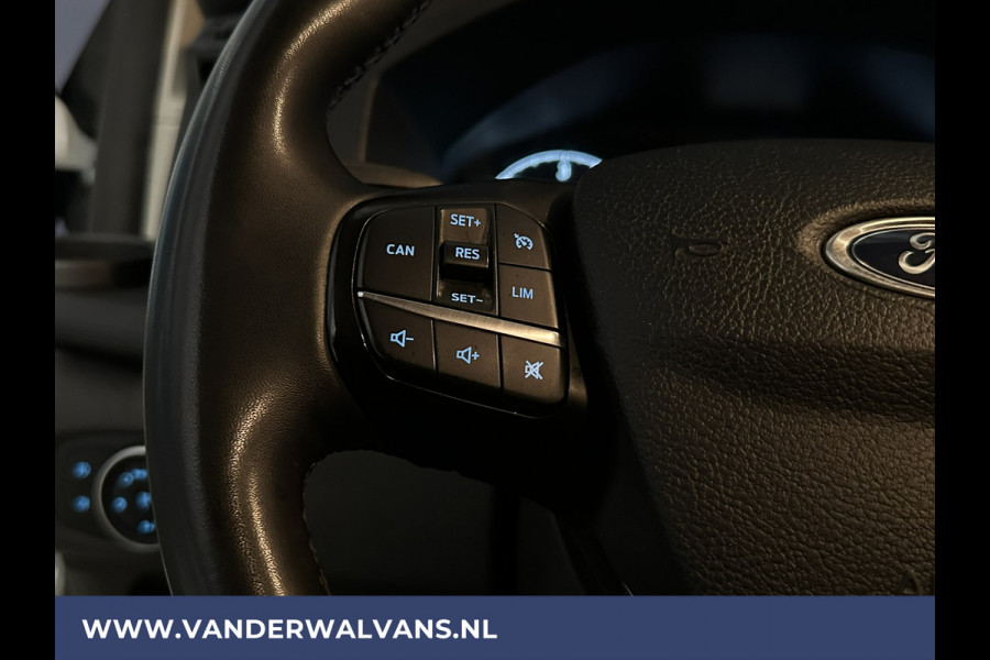 Ford Transit Custom 2.0 TDCI 130 pk L2H1 Euro6 Airco | Cruisecontrol | Parkeersensoren | 2800kg Trekvermogen verwarmde voorruit, bijrijdersbank
