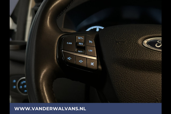 Ford Transit Custom 2.0 TDCI 130 pk L2H1 Euro6 Airco | Cruisecontrol | Parkeersensoren | 2800kg Trekvermogen verwarmde voorruit, bijrijdersbank