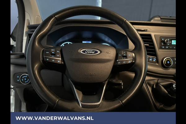 Ford Transit Custom 2.0 TDCI 130 pk L2H1 Euro6 Airco | Cruisecontrol | Parkeersensoren | 2800kg Trekvermogen verwarmde voorruit, bijrijdersbank