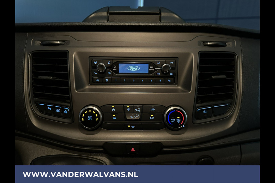 Ford Transit Custom 2.0 TDCI 130 pk L2H1 Euro6 Airco | Cruisecontrol | Parkeersensoren | 2800kg Trekvermogen verwarmde voorruit, bijrijdersbank