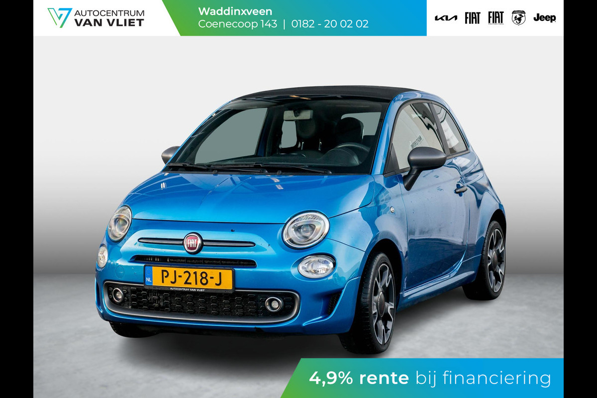 Fiat 500C TwinAir Turbo Sport Fiat 500 TwinAir Turbo Sport | Cabrio | 105pk | Clima | PDC | 16" | Navi | Priv. glass Fiat 500C TwinAir Turbo Sport Fiat 500 TwinAir Turbo Sport | Cabrio | 105pk | Clima | PDC | 16" | Navi | Priv. glass