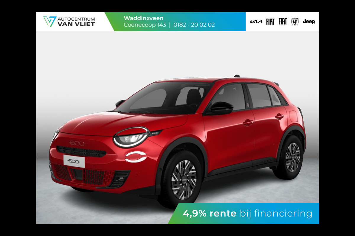 Fiat 600E RED 54 kWh | Clima | Cruise | LED | PDC | Apple Carplay | Fiat 600E RED 54 kWh | Clima | Cruise | LED | PDC | Apple Carplay |